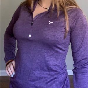 Purple Workout Top